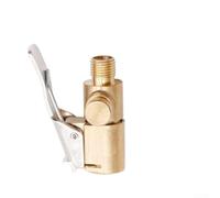 Valve de pompe gonflable Quick-Connect pour pneu de voiture, garage et utilisation industrielle avec construction en laiton et prévention des fuites