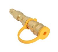 Valve de propane à connexion rapide - Adaptateur de rechange pour tuyau de camping-car, connecteur pratique en laiton massif, raccord d'arrêt de gaz | Connexion rapide au propane pour appareil de