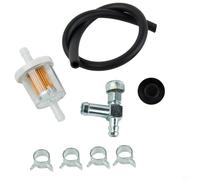 Valve de purge de réservoir de carburant avec joint pour Craftsman pour Coleman 5000W 6250W Générateur d'arrêt Robinet d'arrêt Tuyau Filtre Fixation 4 pièces