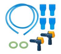 Valve de rechange pour sac d'hydratation - Ensemble d'embouchure de vessie d'eau douce | Accessoire de valve étanche pour randonnée, cyclisme, course à pied, gym, voyage, camping, 2 tours, Refer to