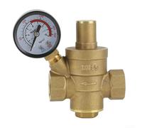 Valve de réduction de pression réglable fiable avec jauge pour maintenir une pression d'eau constante