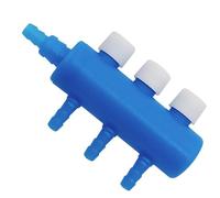 Valve de régulation d'air pour aquarium, valves de régulation d'air, tuyaux de ligne aérienne - Débit d'air facile à régler - Valve à levier multiport - Séparateur de pompe à air pour l'ajustement
