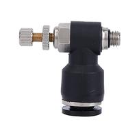 Valve de régulation de buse de gaz CO2, ajusteur de Machine de découpe de dioxyde de carbone (Trachée 6mm/filetage M5/réglable)