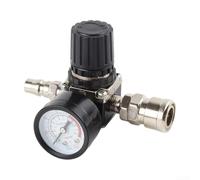 Valve de régulation de compresseur d'air avec interrupteur, valve de réduction de pression en alliage de zinc pour plusieurs tuyaux, pression maximale de 175 PSI