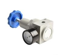 Valve de régulation haute pression pour compresseur d'air industriel avec doublure intérieure en acier allié et corps en alliage d'aluminium pour un maintien constant de la pression (1/4)