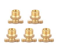 Valve de Réservoir d'Air Weikeya en Laiton Antirouille, Compatible Compresseur d'Air, Vidange Facile et, Pièce de Rechange Petit Corps