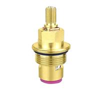 Valve de robinet à loquet pivotant, cartouche remplacement, disque en céramique laiton, valve intérieure quart tour 5(6)