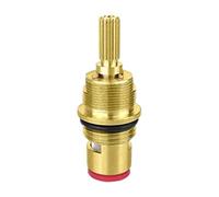 Valve de robinet à loquet pivotant, cartouche remplacement, disque en céramique laiton, valve intérieure quart tour 5(4)