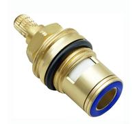 Valve de robinet pour robinets T&S en laiton - Cartouche - Partie supérieure de valve en laiton - Valve à eau en céramique - Pièces de rechange - Compatible avec les robinets standard (013788-45)