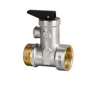 Valve de sécurité à membrane - Valve de surpression - Vannes de chaudière - Filetage intérieur (3/4")