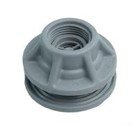 Valve de sécurité gonflable pour bateau avec clé de montage, 6 x 6 cm pour une utilisation efficace dans les kayaks et canoës (clé + valve grise)