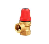 Valve de sécurité - Vannes de réduction de pression en laiton pour eau, huile, gaz non corrosif non inflammable (3/4" femelle, 6 bar)