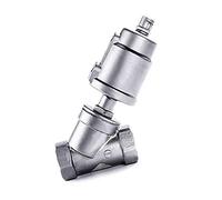 Valve de siège pneumatique en acier inoxydable, 1/2 ", 3/4", 1 ", 1,6 MPa, joint PTFE, normalement fermée for la vapeur, 1 pièce(Normally Open 1In)