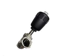 Valve de siège pneumatique en acier inoxydable, 1/2 ", 3/4", 1 ", double effet, joint PTFE, normalement fermée, 1,6 MPa, 1 pièce(0.75In)