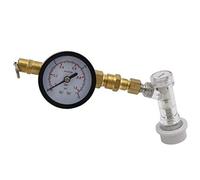 Valve de Spunding de verrouillage à bille for brassage à domicile, bière avec jauge 0-60Psi, ensemble de soupape de surpression, Kit de déconnexion de gaz