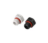Valve de ventilation étanche Bouchon de ventilation à vis étanche M5 * 0.8, Valve respirante en Nylon for éclairage LED ou boîtier(Grey,M10_20PCS)