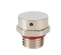 Valve de Ventilation Hydraulique Étanche Bouchon de ventilation en acier inoxydable 304, bouchons à vis de protection étanches M5- M20, Valve de reniflard Durable(Brass,M10X1.5_5PCS)