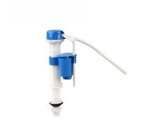 Valve de vidange de réservoir de toilette, Compatible avec le Kit de joint de bouton et de tuyau à soufflet de Valve d'entrée for Ro-ca(Light Yellow)