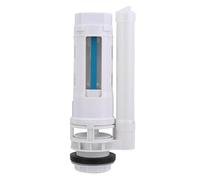 Valve de vidange double pour WC réservoir - Bouton-poussoir 25cm G1/2 compatible anciens et nouveaux modèles installation facile et fiable