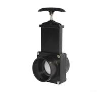 Valve de vidange fiable pour remorque - Design à passage complet pour un débit efficace des eaux usées et mécanisme d'ouverture rapide pour plus de flexibilité (75 mm)