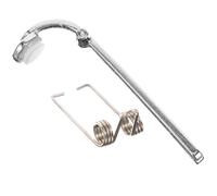 Valve de Vidange pour Trombone, Lot de 1 Set de Ensemble de Remplacement | Fil Métallique, Base et Axe à Ressort, Finition Argenté, Pièces Détachées pour Instrument à Vent