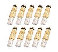 Valve D'eau D'air de Pneu de Tracteur, Remplacement de la Tige de Valve de Pneu de Tracteur 10PCS Valves de Liquide D'air de Tracteur Tige de Valve en Laiton de Pneu TR218A