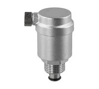 Valve d'échappement automatique en acier inoxydable compatible DN15/DN20, indispensable pour la plomberie pour éviter les sas et maintenir la pression (DN15)