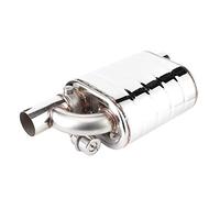 Valve d'échappement de voiture, valve d'échappement électrique universelle de voiture de 63mm Valve de tuyau de pompe à vide de dispositif de port distant d'acier inoxydable.
