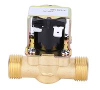 Valve d'électromagnétique cuivre en cuivre chauffe-eau à hautes performances accessoires industriels 1/2 pouces (AC220V)