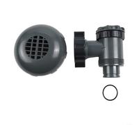 Valve d'entrée et tamis de sortie P6H1317 pour piscines de jardin avec raccord de 33 mm, convient pour Intex et coleman, embout de rechange pratique avec insert de filtre, durable pour l'entretien de