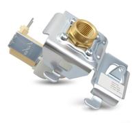 Valve d'entrée pour lave-vaisselle, équipée d'un solénoïde en cuivre, double système d'étanchéité empêchant les fuites, filtre amovible pour un entretien facile