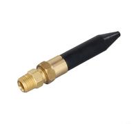 Valve d'inclinaison en caoutchouc pour gonflage de ballon à l'hélium - pour NPT 1/4 laiton & buse régulateur en caoutchouc avec contrôle précis du débit, doré/noir - pour P