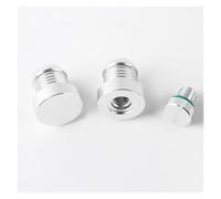 Valve EGR Bouchons De Thermostat De Refroidissement, Adaptateur En Argent, Pour BMW Série 1 3 5 6 7 X3 X5 X6 Pour E60 E61 E70 E71 E87 E90 E91 E9 Suppression EGR(Silver plug)