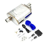 Valve EGR Embout D'entrée/sortie 2.0 "2.5" Ou 3 "sur Silencieux D'échappement Unique, Valve Décharge, Découpe Avec Télécommande Sans Fil Suppression EGR(76MM With Control)