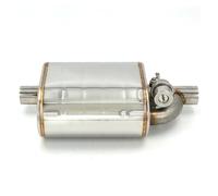 Valve EGR Embout D'entrée/sortie 2.0 "2.5" Ou 3 "sur Silencieux D'échappement Unique, Valve Décharge, Découpe Avec Télécommande Sans Fil Suppression EGR(51MM Muffler LEFT)