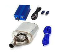 Valve EGR Recirculation Système D'échappement Universel Pour Voiture, Valve À Vide, Kit Tuyau Silencieux Variable, En Acier Inoxydable, 51, 63, 76 Mm, Télécommande