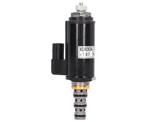 Valve Électroaimant Pompe Hydraulique en Acier Inoxydable, Pièce de Rechange pour Excavatrice SK200-6E, Modèle KDRDE5K31-30C50-107 YB35V00005F1, Accessoire Hydraulique Robuste et