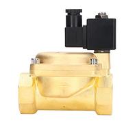 Valve Électromagnétique Laiton 2 Voies Fermée Normale G2in, Haute Pression pour Air Eau - Compacte, Étanchéité Fiable, Installation Facile