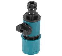 Valve en plastique avec connecteur Agriculture Jardin Arrosage Prolonger le tuyau Raccords de tuyaux d'irrigation Adaptateur de tuyau Commutateur 1 Pc