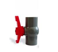 Valve en PVC à filetage et douille, raccords d'irrigation de jardin agricole, 20/25/32/40/50mm, 1 pièce(50)