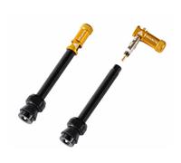Valve et bouchons de valve demonte obus Granite Design CNC Juicy Nipples Doré