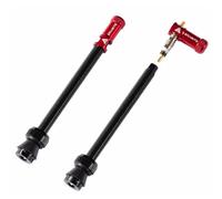 Valve et bouchons de valve demonte obus Granite Design CNC Juicy Nipples Rouge