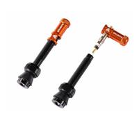 Valve et bouchons de valve Granite Design CNC Juicy Nipples Orange