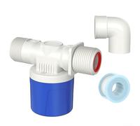 Valve flottante automatique avancée de 2,5 cm avec entrée d'eau latérale, convient pour la culture hydroponique et les applications industrielles (A)
