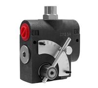 Valve hydraulique, 115 l/min, valve hydraulique réglable 0-30 GPM pour petits tracteurs, chargeurs, fendeuses de bois, véhicules environnementaux