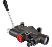 Valve hydraulique - Valve de commande manuelle - Distributeur hydraulique - 1 bobine - 21 GPM