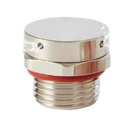 Valve imperméable et respirante Soupape de ventilation du reniflard, libération d'air, décompression, métal fileté(M16-1.5)