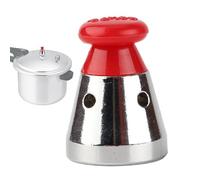 Valve Jigger Pour Autocuiseur - 1,46x1,1 Pouces En Acier Inoxydable Bakélite | Tête Supérieure À Soulagement Universel | Composant De Pot D'air De Sécurité | Remplacement Du Contrôleur De Vapeur