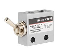 Valve mécanique HL2301 Port 3 positions 2 Interrupteur à bascule Valve mécanique pneumatique