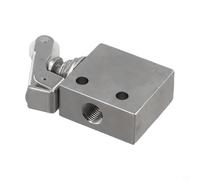 Valve mécanique pneumatique pneumatique à 2 positions à 3 voies TAC2-31V, vanne de commande mécanique de recul pour contrôle de sortie de signal pneumatique, levier à rouleau en alliage, port de 8,4
